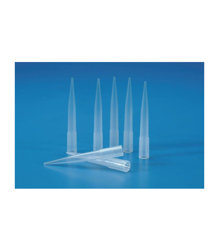 PIPETTE TIPS, GILSON PP, 1001000ul, BLUE, Overall length 72mm