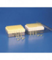 PIPETTE TIPS IN RACKS, TYPE: GILSON PP, 2-200uL, YELLOW, 96 PLACE