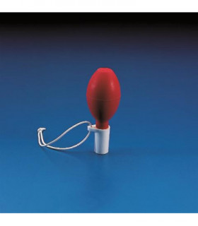 UNIV SAFETY PIPETTE BULB, SYNTH RUBBER + SILICON