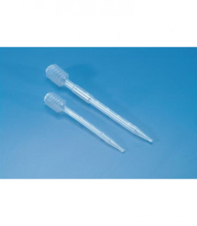 DROPPING PIPETTE PE, 5ml, 195mm L, Stern 10mm D