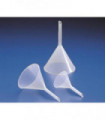 FUNNEL ANALYTICAL PP, 46mm D, cap 20ml, Stem: 43mm L, 5mm D od