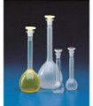 FLASKS VOLUMETRIC + CAP PP, 1000ml, NS/DIN:19/26, 325mmH, 120mm D