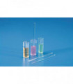 CUVETTE SEMI-MICRO OPTIC PMMA, 2.5ml (UV), 10mm L, Ext dim: 12x12x45mm