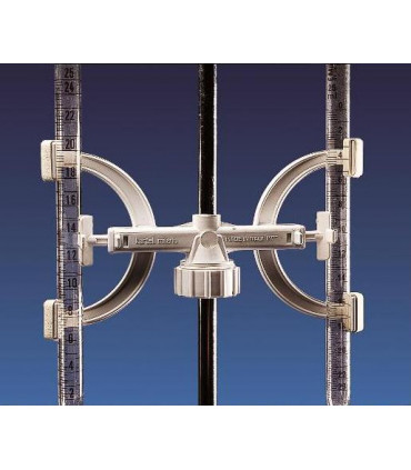 CLAMP, BURETTE PP, 1 PLACE, Supports rods of 8-14mm D