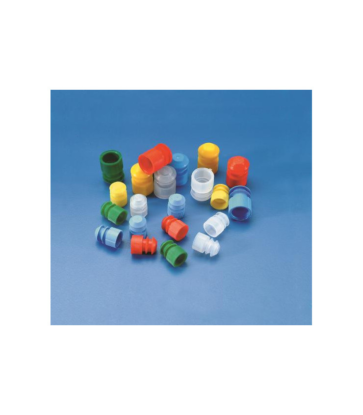 TEST TUBE STOPPER PE, 16mm D, NEUTRAL