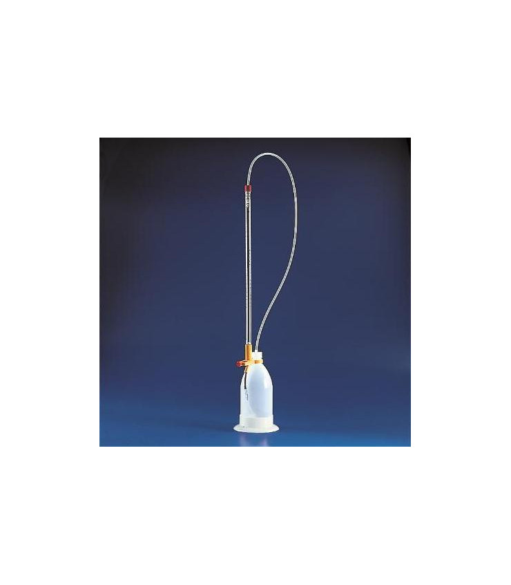 BURETTE, SCHILLING PE +PMP, 50ml, Div. 0.1ml