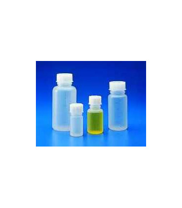 BOTTLE STD & CAP W/N PP, 250ml, Grad 25ml, 60mm D, 140mm H, MOUTH 38mm D