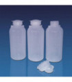 BOTTLE REAGENT N/N PE, 50ml, Grad 10ml, O.D 39mm D, 76.5mm H , Mouth I.D 18.5mm D