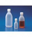 BOTTLE STD & CAP N/N PP, 50ml, Grad 10ml, 38mm D, 92mm H, MOUTH 13mm D