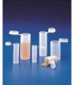 VIALS SAMPLE PE, 5ml, 15mm D, 49mm H, Wall: 0.93mm, Wt: 2.5g