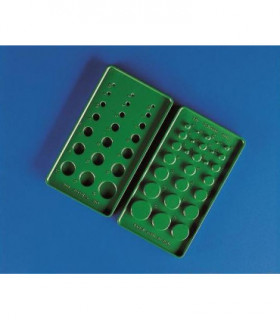 TUBING SELECTOR ABS, GREEN, 90x165mm