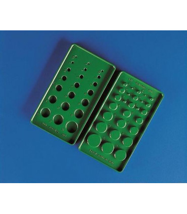 TUBING SELECTOR ABS, GREEN, 90x165mm