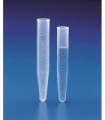 TEST TUBE GRAD CONICAL PP, 10ml, Grad 0.1ml, 16X107mm