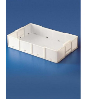 TANK STACKABLE HDPE, 16L, 540X350mm, 115mm H, With draining holes