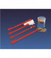 SPATULA-FLAT ENDS Glass fibre fill nylon, 150mm L